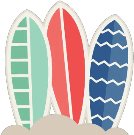  Download Hd Banner Free Library Cool Clipart Surfboard Surf Board Drawing 2 Png Banner Clipart Transparent Background