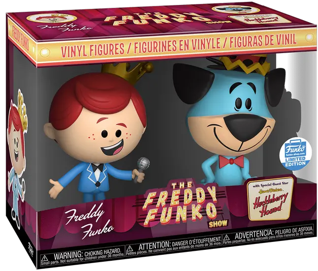  Freddy Funko And Huckleberry Hound 2 Pack Funko Pop Whatnot Happy Png Freddy Icon