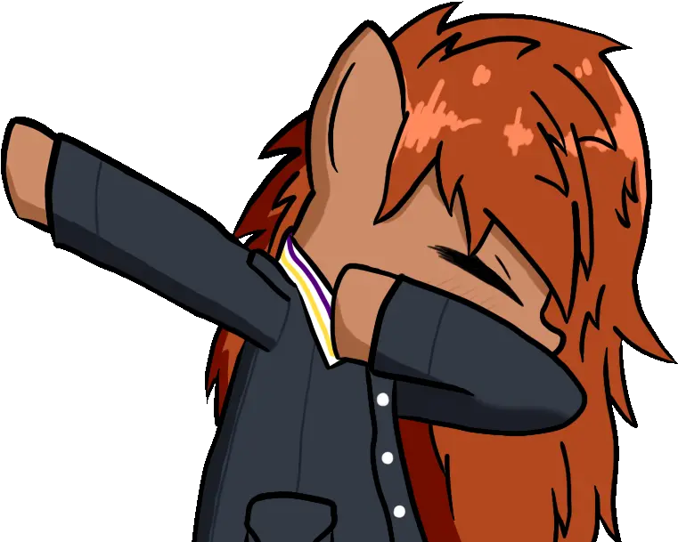  1882509 Artistyamsmos Dab Earth Pony Eyes Closed Fictional Character Png Dab Transparent Background