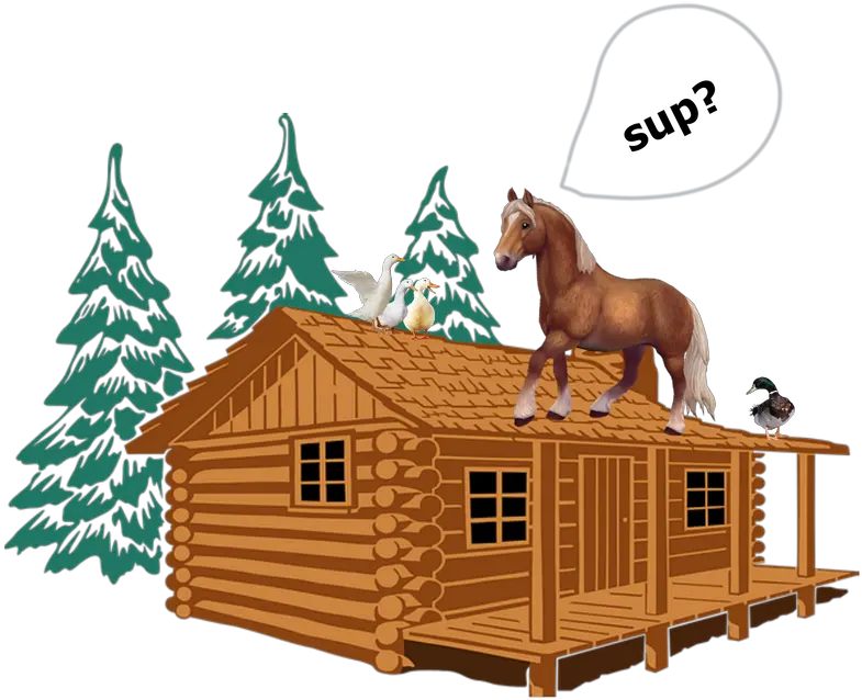  About Log Cabin Clipart Png Bullet Club Png