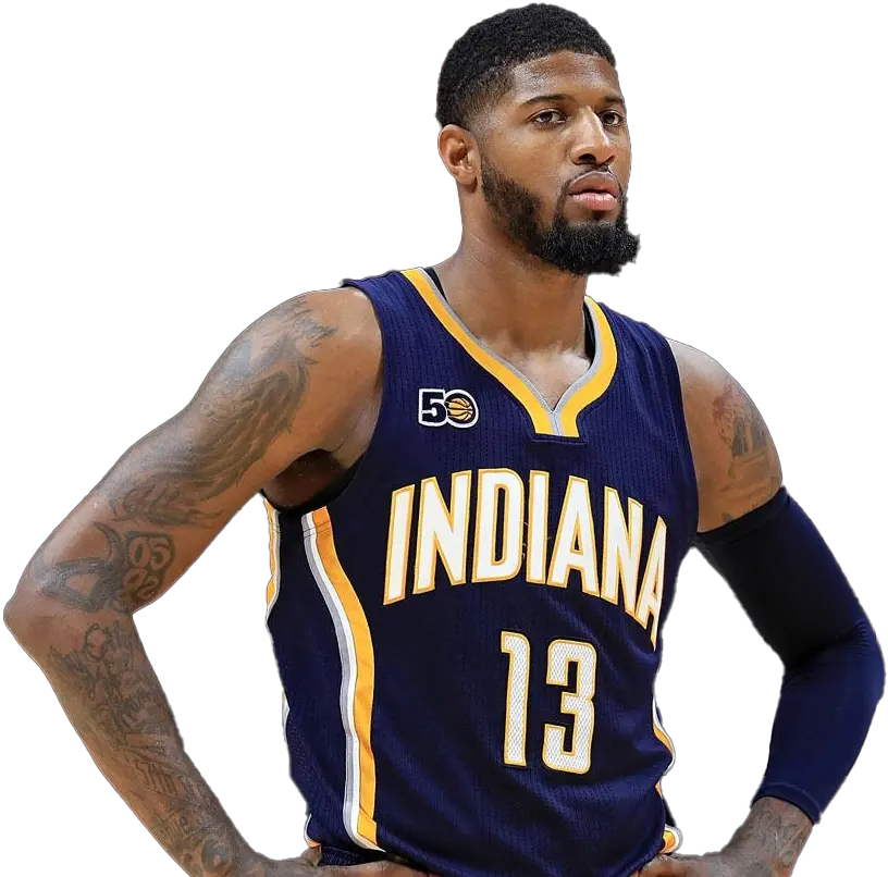  Download Paul George Png Transparent Paul George Indiana Jersey Paul George Png