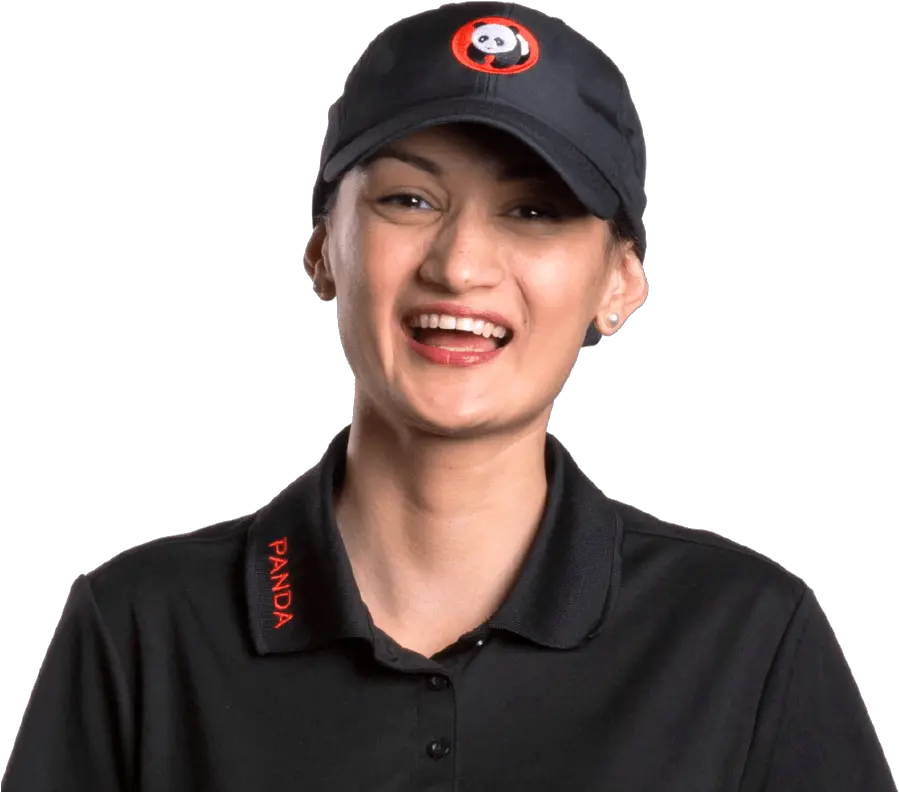  Panda Careers Employee Panda Express Hat Png Panda Express Logo Png