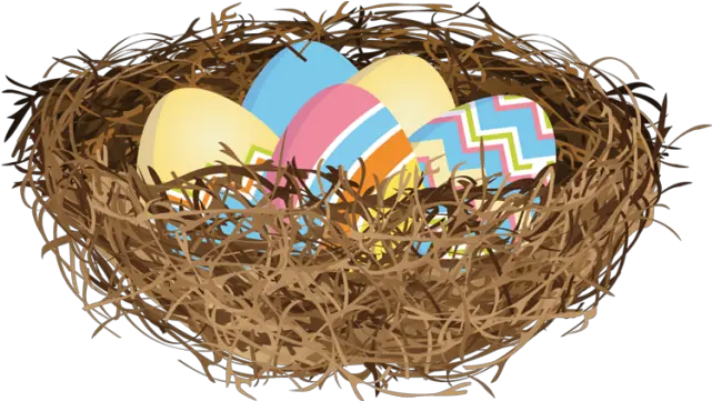  Nest Png Image Free Download Easter Egg Nest Clipart Bird Nest Png