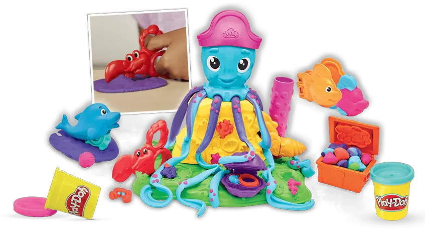  Play Doh Play Doh Octopus Png Play Doh Png