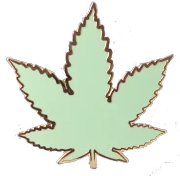  Download Pastel Green Cannabis Leaf Enamel Pin Emoji Png Hemp Leaf Emoji Png