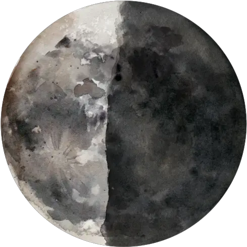  The Wisdom Of Moons Cycle A Transparent Third Quarter Moon Png Moon Phase Png