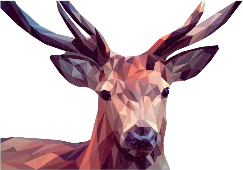  Download Free Png Low Poly Deer Dlpngcom Deero Advert Buck Png