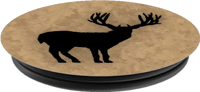  Download Large Antlers Stag Buck Deer Popsocket Grip Elk Reindeer Png Buck Png