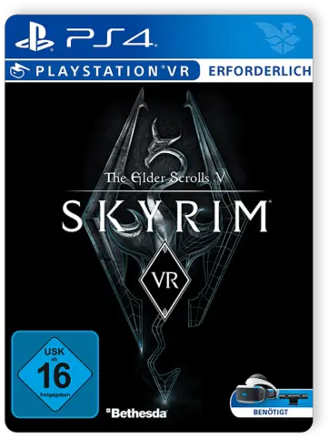  How To Get Skyrim Vr Ps4 Open Up A Box Cover Png Skyrim Logo Png