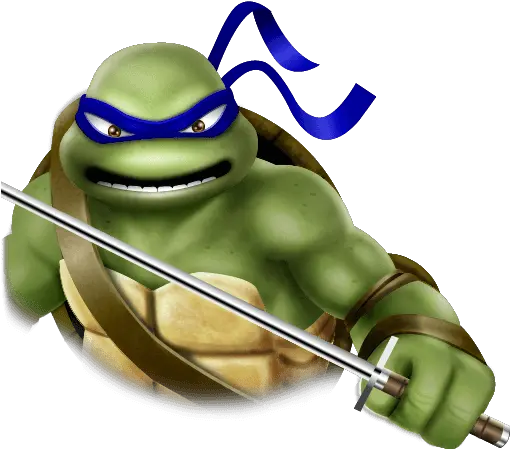  Leonardo Teenage Mutant Ninja Turtle Face Png Ninja Turtles Png