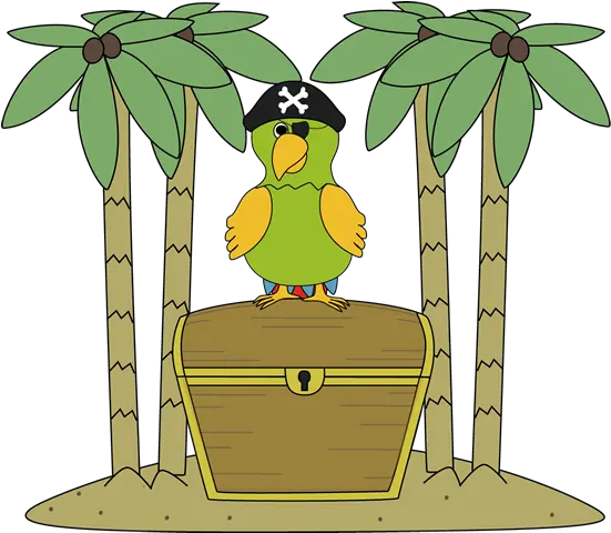  Pirate Parrot Treasure Island Clip Art Png Pirate Parrot Png