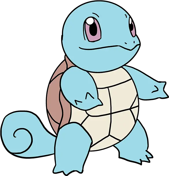  How To Draw Squirtle Pokémon Really Easy Drawing Tutorial Squirtle Pokemon Drawing Png Squirtle Png