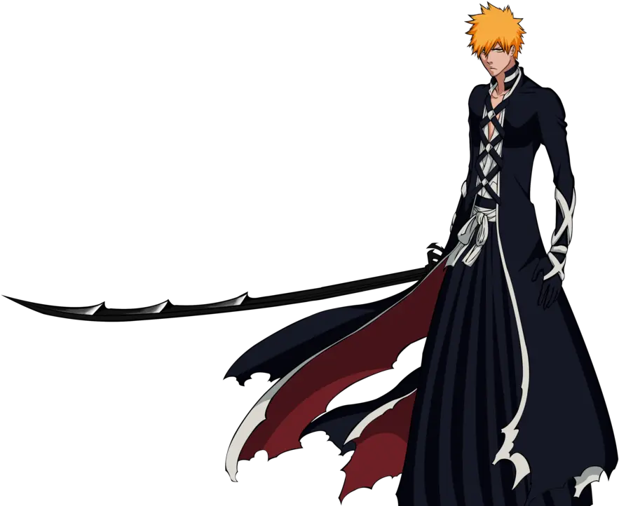  Ichigo Png Pic Bankai Ichigo Kurosaki Fullbring Bleach Transparent Background