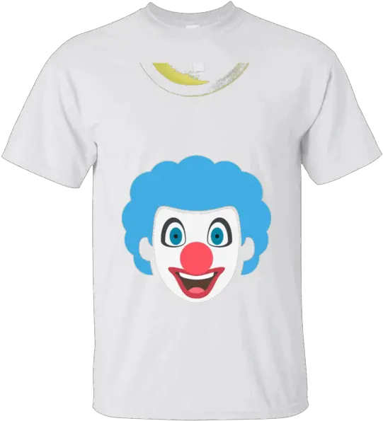  Clown Emoji T Shirt Red Nose Painted Face Happy Smile Cartoon Png Clown Emoji Png