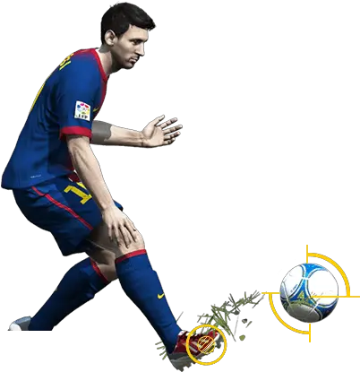  Download Messi Fifa Png Jogador Chutando Bola Png Full Fifa Personajes Png Fifa Png