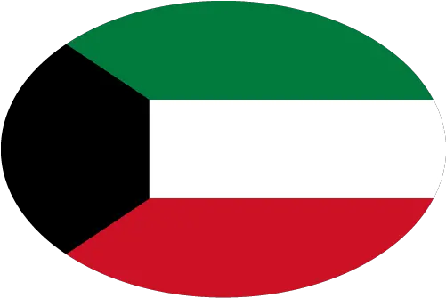  Vector Country Flag Of Kuwait Oval Vector World Flags Kuwait Flag Icon Png Oman Flag Png