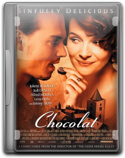  Chocolat V3 Icon English Movies 3 Iconset Danzakuduro Poster Film Drama Romance Png Fable Icon