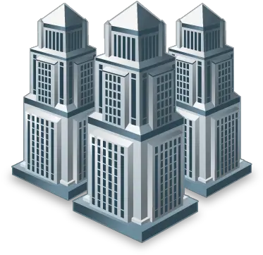  Buildings Businesses City Companies Icon Companies Icon 3d Png Building Png