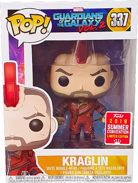  Guardians Of The Galaxy Vol 2 Kraglin Sdcc 2018 Exclusive Pop Vinyl Figure Kraglin Funko Pop Png Guardians Of The Galaxy Png