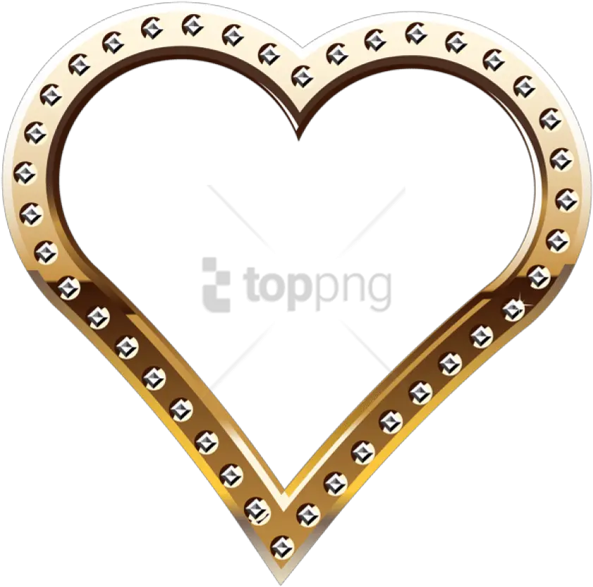  Heart Border Gold Clipart Png Photo Gold Heart Border Png Heart Border Png