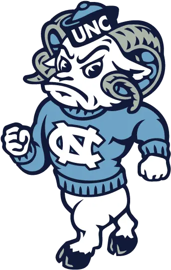  North Carolina Tar Heels Basketball Mascot North Carolina University Png Unc Basketball Logos