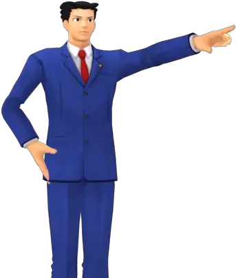  Phoenix Wright Super Smash Bros Phoenix Wright Smash Render Png Phoenix Wright Transparent