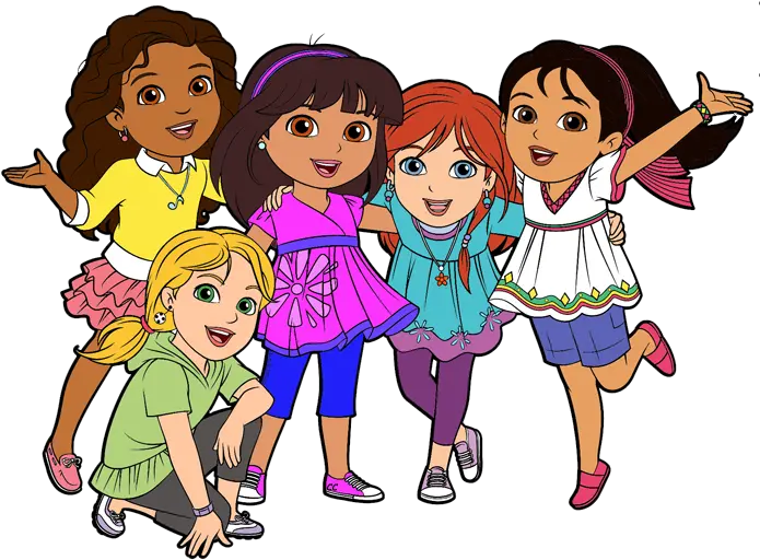  Friends Clipart Clipartpost Group Of Friends Cartoon Png Friends Clipart Png