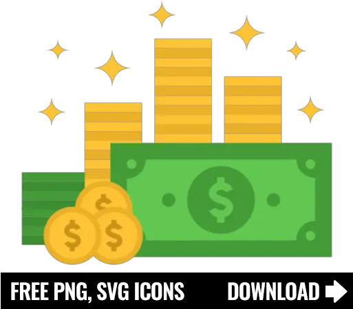  Free Money Dollar Icon Symbol Png Svg Download Amazon App Icon Black And White Money Bags Icon