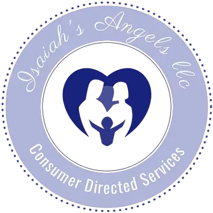  Isaiahu0027s Angels Llc Consumer Directed Services Missouri Round Logo Templates Png Angels Logo Png