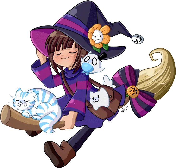  Download This Awesome Wallpaper Wallpaper Cave Witch Chara Undertale Png Undertale Desktop Icon