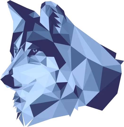  Low Poly Low Poly Wolf Transparent Png Low Poly Logo