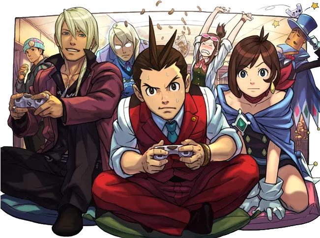  Take That Phoenix Wright Ace Attorney Smashes The Apollo Justice Png Maya Fey Icon