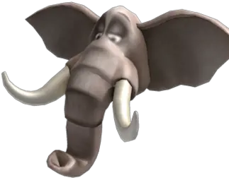  Elegant Elephant Disguise Soft Png Elephant Head Png
