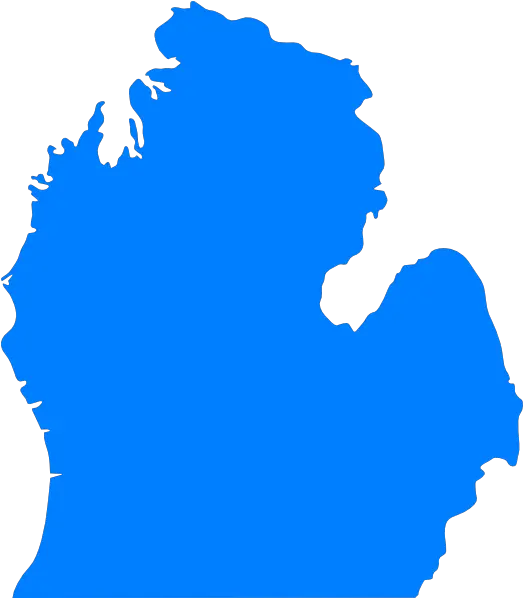  Michigan Lower Peninsula Outline Vector State Of Michigan Lower Peninsula Png Michigan Outline Png