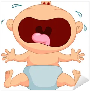  Baby Boy Crying Sticker U2022 Pixers We Live To Change Baby Throwing Tantrums Cartoon Png Baby Crying Png