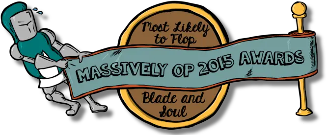  Massively Opu0027s Best Of 2015 Awards Most Likely To Flop Signage Png Blade And Soul Logo