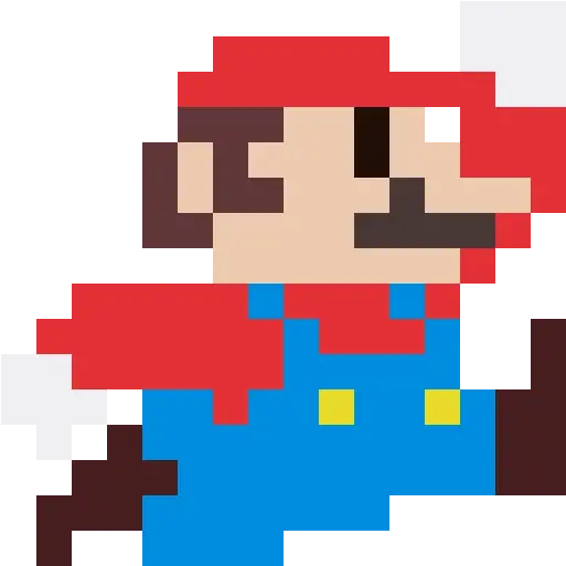  8 8 Bit Mario Jumping Png 8 Bit Mario Png