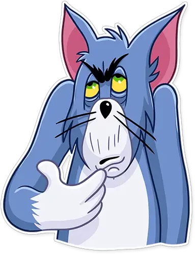  Tom And Jerry Telegram Sticker Tom Tom Y Jerry Stickers Whatsaap Png Tom And Jerry Transparent