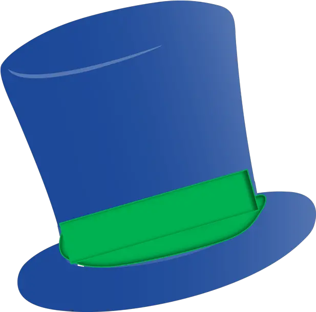  Mustache Clipart Bowler Hat Transparent Blue Top Hat Png Top Hat Transparent