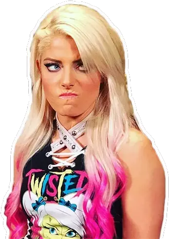  Alexa Blissu201d Stickers Set For Telegram Pink Alexa Bliss Png Alexa Bliss Png