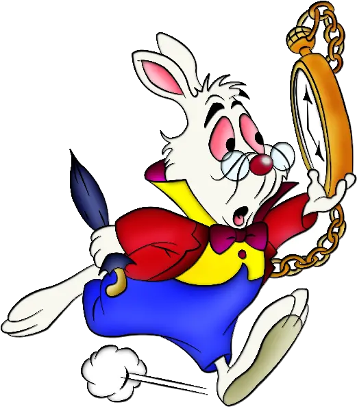  Alice In Wonderland Disney Clip Art White Rabbit Alice In Wonderland Characters Png Alice In Wonderland Transparent