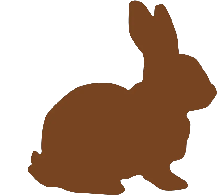  Chocolate Easter Bunny Png Svg Clip Silhouette Rabbit Clipart Black And White Easter Bunny Png