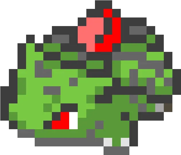  Download Bulbasaur Pixel Art Png Pixel Art Pixel Art Basketball Minecraft Bulbasaur Png