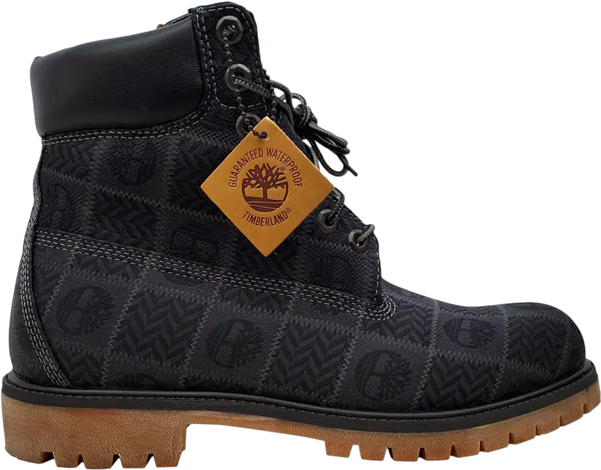  6 Inch Premium Boot U0027logo Printu0027 Goat Lace Up Png Boot Icon