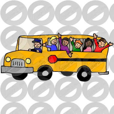  School Bus Picture For Classroom Therapy Use Great Cartoon School Bus Field Trip Png School Bus Png