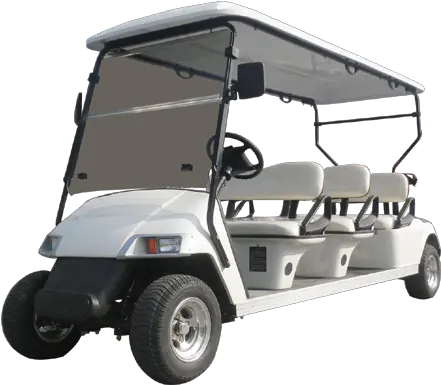  Six Person Long Electric Golf Cart For Golf Png Golf Cart Png