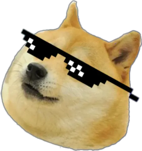  Download Hd Mlg Doge Png Doge Transparent Png Image Mlg Doge Transparent Background Mlg Glasses Png