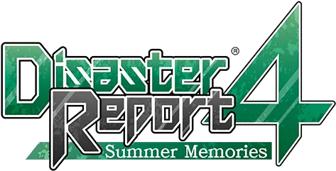  Summer Memories Disaster Report 4 Title Png Playstation 4 Logo