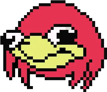  Ugandan Knuckles Ugandan Knuckles Pixel Art Png Ugandan Knuckles Transparent