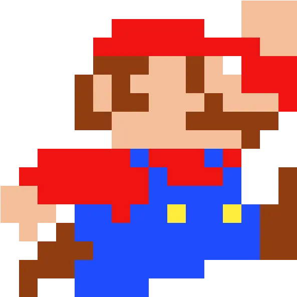  Pixilart Mario 8 Bits Png Mario Jumping Png